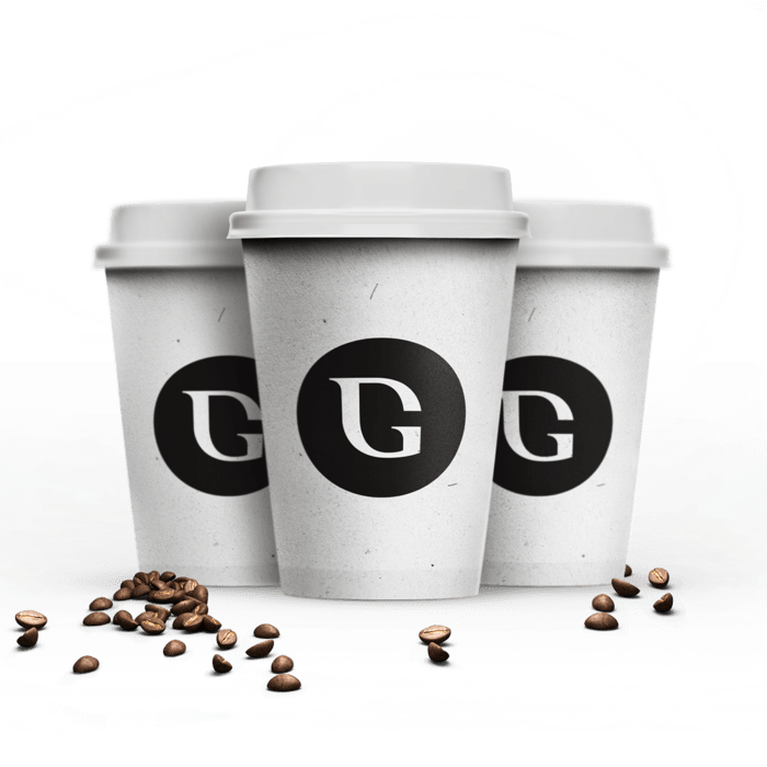 Kaffekopp med logo